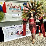 Miss Tallahassee wearing Philippine National Costume